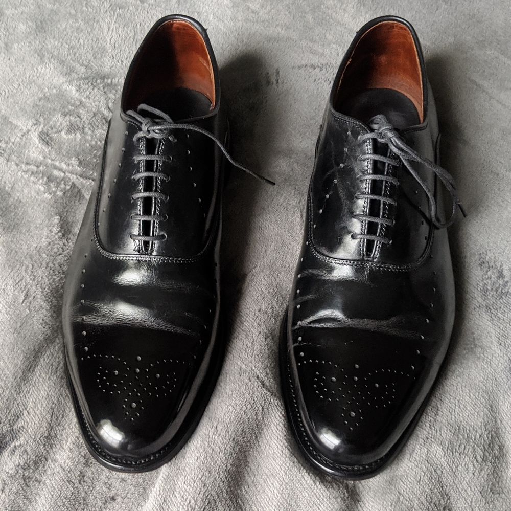 Allen Edmonds Weybridge Oxford Size 10 eee - SOLD - Picture 6 of 8